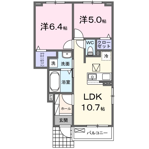 ティグミ 間取り図