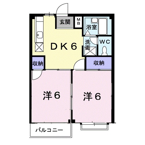 エルディム垂木 間取り図