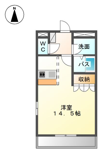 プリオール・フィオーレＡ 間取り図