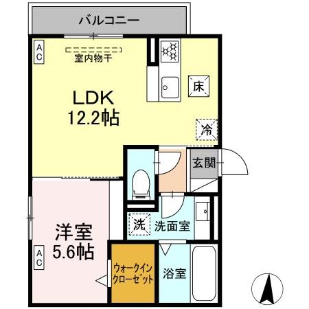 D-Hills天王 間取り図