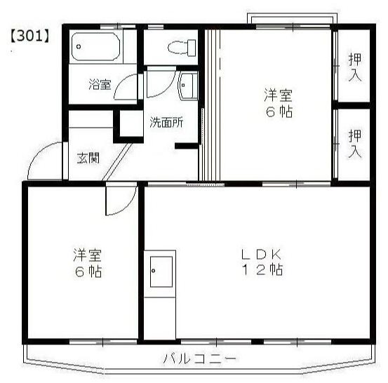 サンハイツ 間取り図