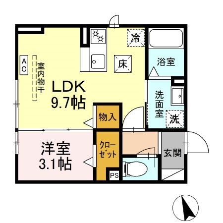 アリュール 間取り図