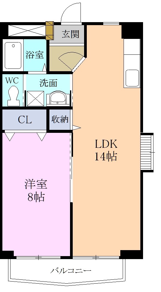 マイルストーン 間取り図