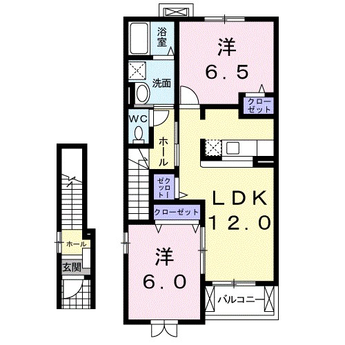 フィルマメント 間取り図