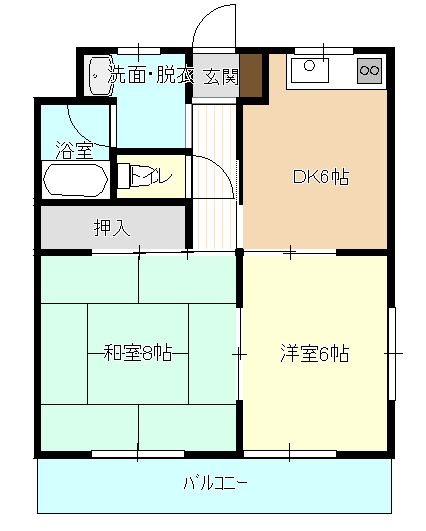 メゾン鈴花 301号室 間取り