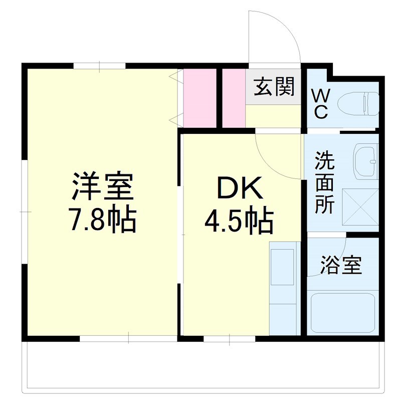 シャンツェ志都呂 間取り図