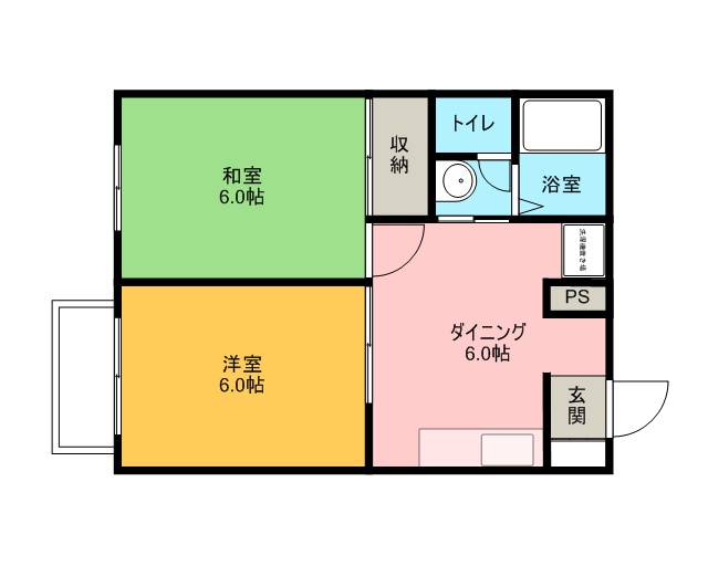 アクアマリン 間取り図