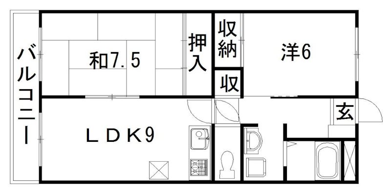 ハーモニー和合Ⅰ 間取り