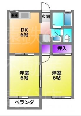 アーバンコンフォート 間取り図