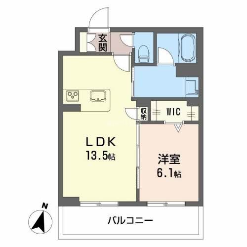 シャーメゾン駅南 間取り図