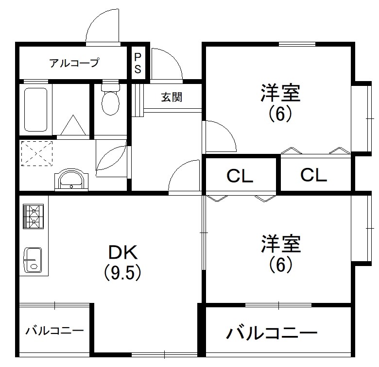 ユーフォルムⅡ 間取り図