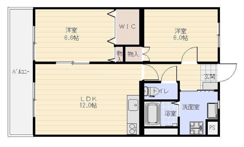 アスティオンⅢ 間取り図