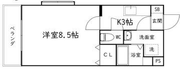 PleiadesⅡ 間取り図