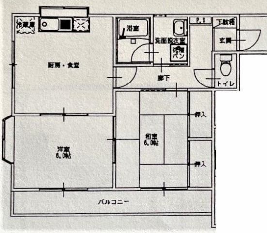 エスポワールテクノⅡ 間取り図