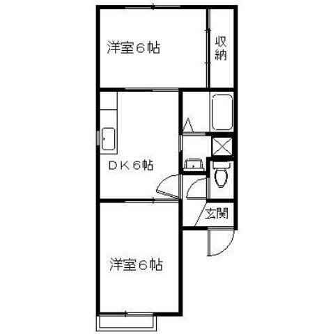 ヴァンプリエ 間取り図