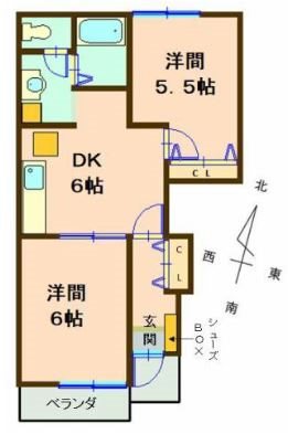 パル・ラステル 間取り図