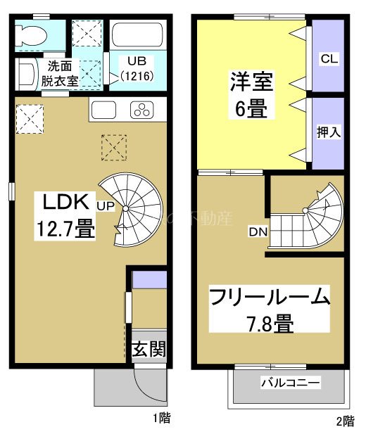 casa verde 間取り図