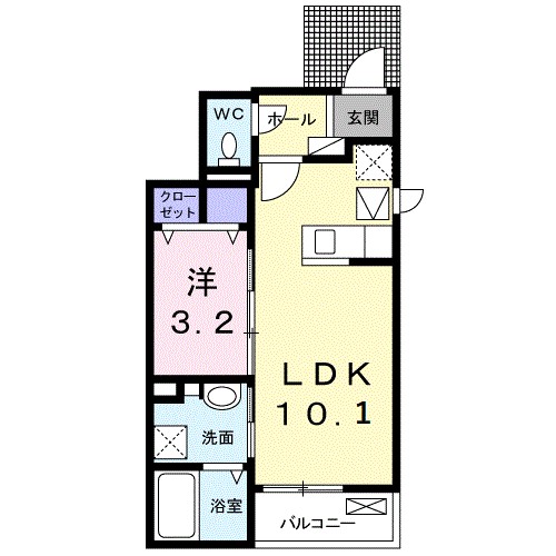 グランツ　アヴェニュー 間取り図