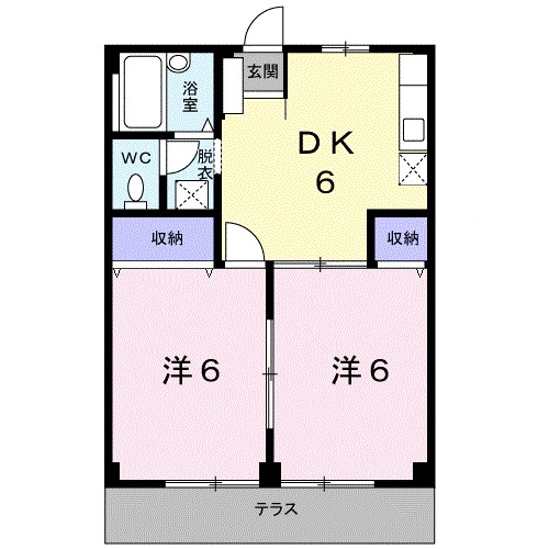 メゾン神谷 間取り図