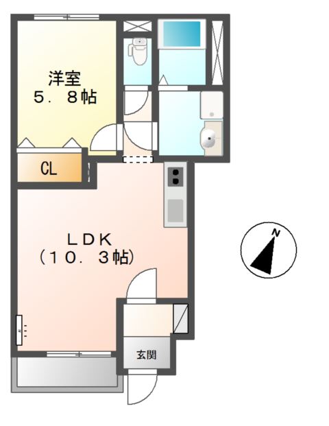 TIARA　HOUSE 間取り図