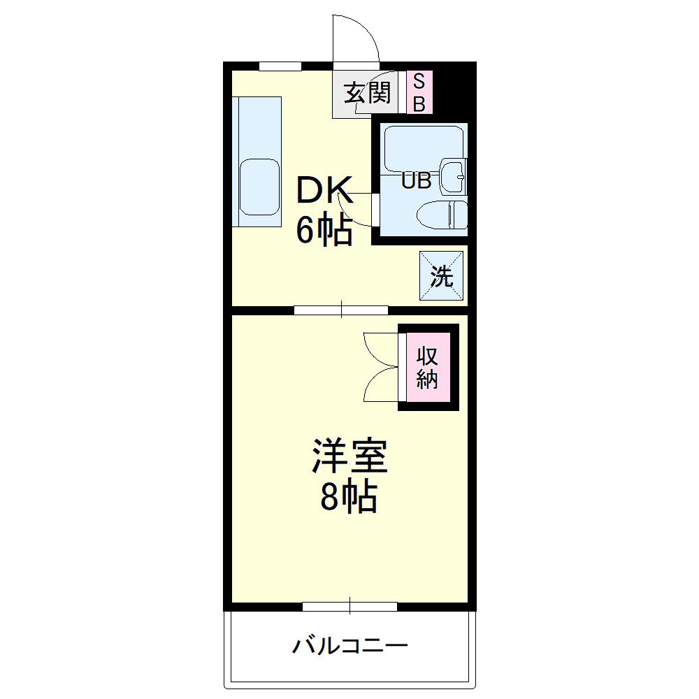 ライブ小島Ⅱ 間取り図