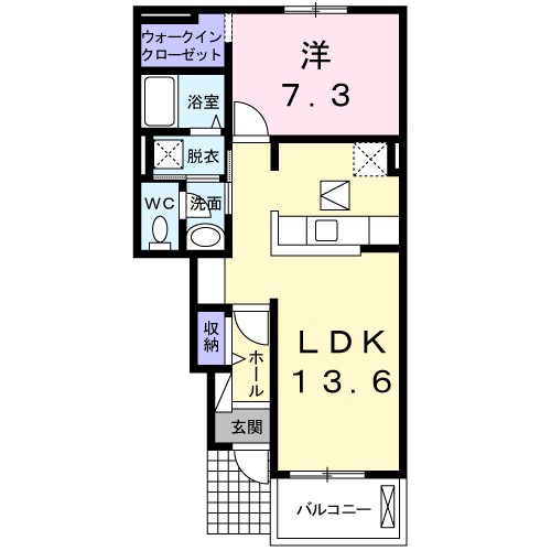 レクエルド 間取り図