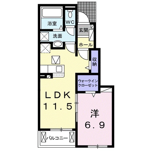 シルフィード 間取り図