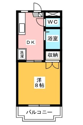 シャトレ鳥之瀬 間取り図