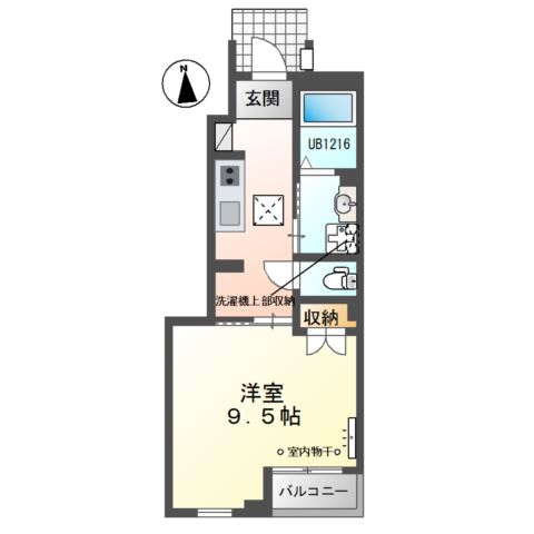 サンハイツ煌 間取り図