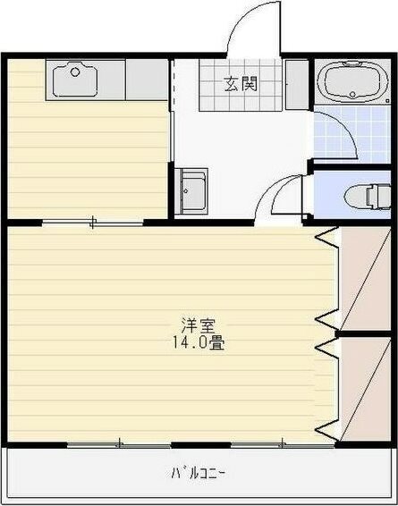 エクセルハイツ 間取り図