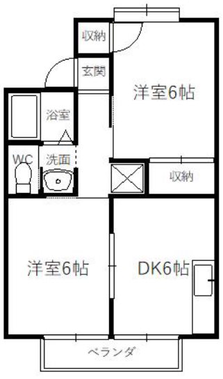 メゾンプリエール 間取り図