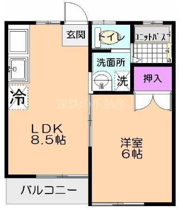 MP-Ⅲ番館 間取り図