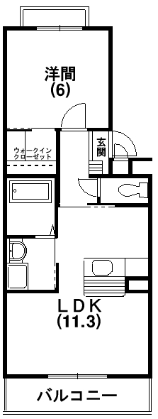 シティパル 間取り図