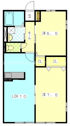 花水木 間取り図