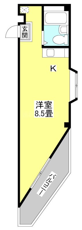 シティ・アベニュー 間取り図