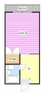 コーポ山下 間取り図