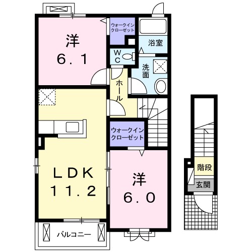 プラテリア 間取り図