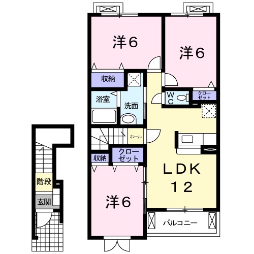 マックス　ビローバ 間取り図