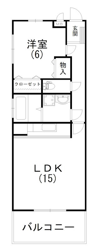 サンクレール 間取り図