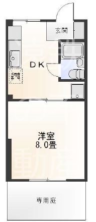 コーポトゥエルヴ 間取り図