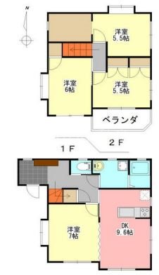 ライフパーク川袋 間取り図