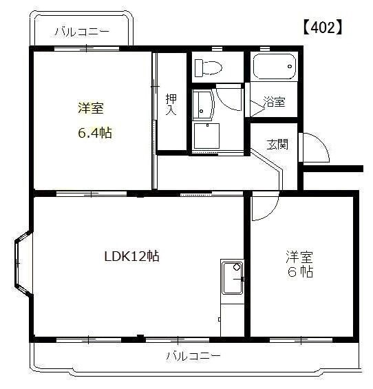 ハイフォレスト 間取り図