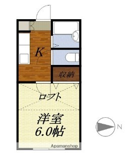 コーポヒカリ 間取り図