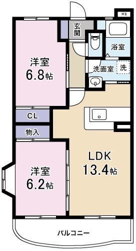 アネーロ 間取り図