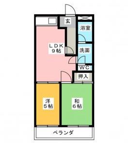 パークハイツ 間取り図