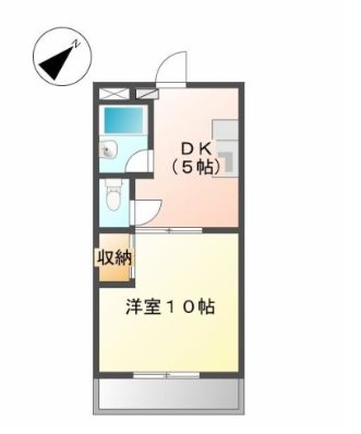 マンションアトラスI 間取り図