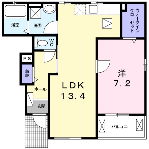 ブランドールⅡ 間取り図