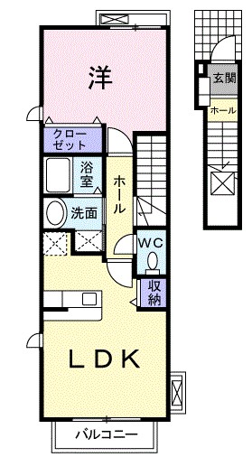 デスパシオ 間取り図