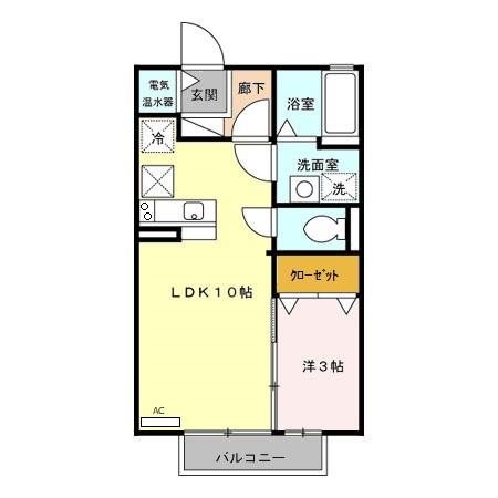 クレール御殿 間取り