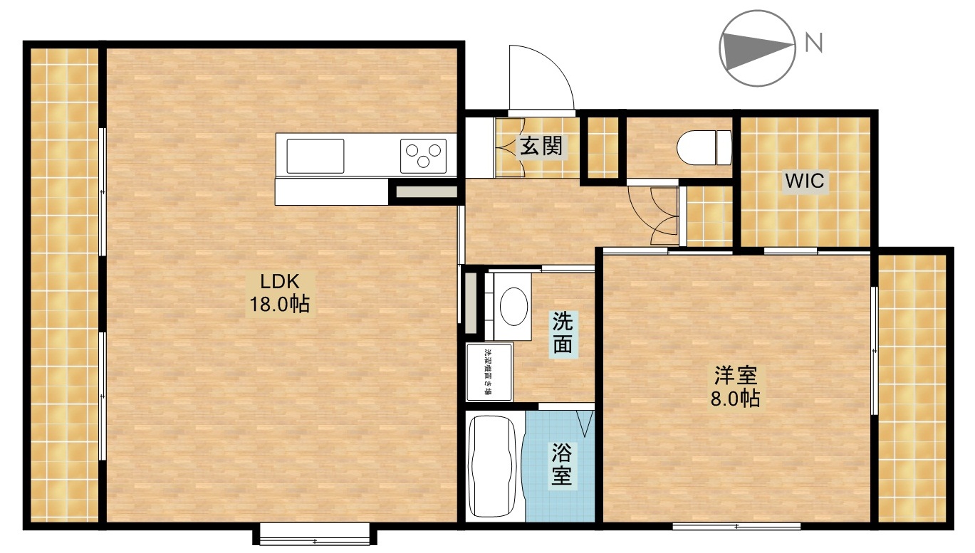 マスカット・Ｌ 間取り図